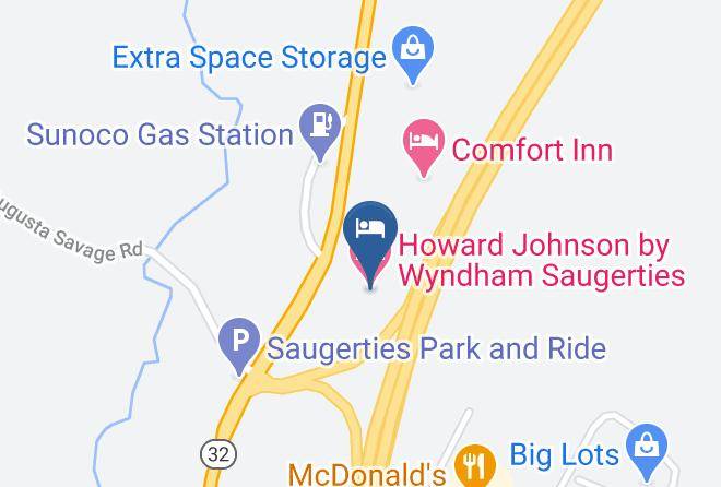 Ulster - Howard Johnson By Wyndham Saugerties Maps