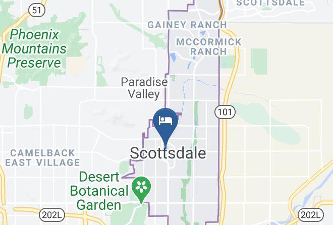 Maricopa - Howard Johnson By Wyndham Scottsdale Old Town Maps