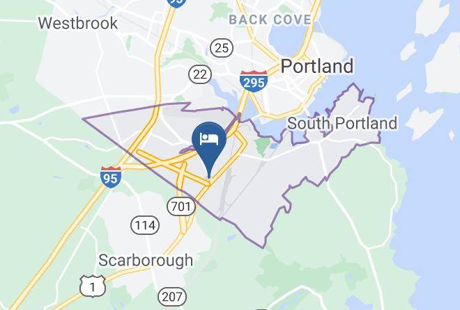 Cumberland - Howard Johnson By Wyndham South Portland Maps