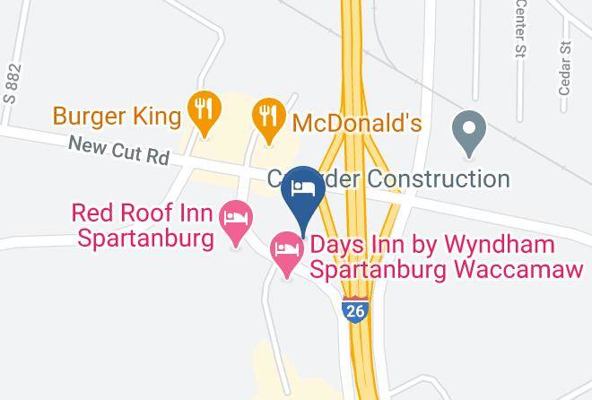 Spartanburg - Howard Johnson By Wyndham Spartanburg Expo Center Maps