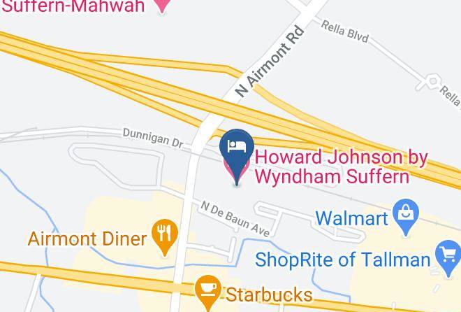 Rockland - Howard Johnson By Wyndham Suffern Maps