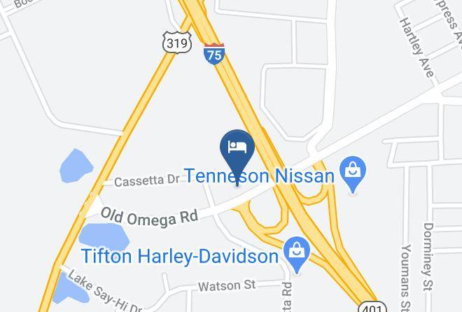 Tift - Howard Johnson By Wyndham Tifton Maps