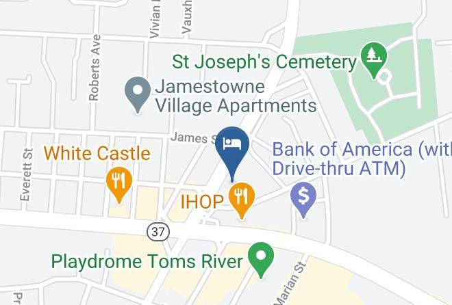 Ocean - Howard Johnson By Wyndham Toms River Maps