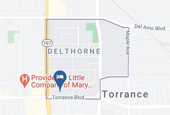 Howard Johnson By Wyndham Torrance Map