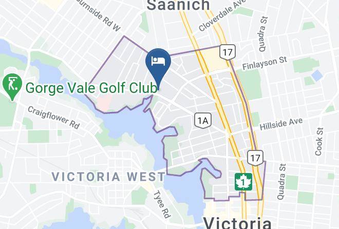 Capital - Howard Johnson By Wyndham Victoria Maps