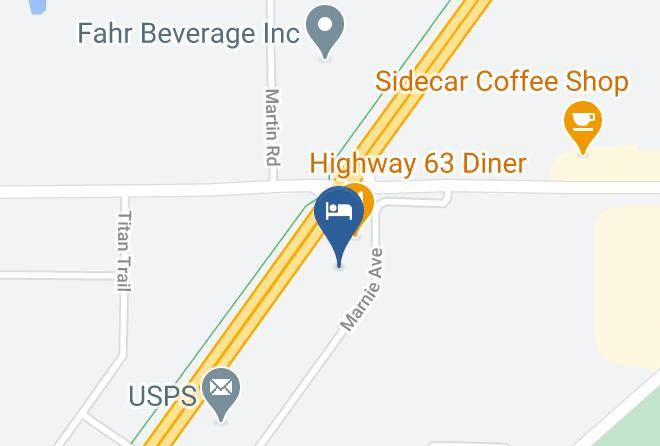 Black Hawk - Howard Johnson By Wyndham Waterloo Cedar Falls Maps