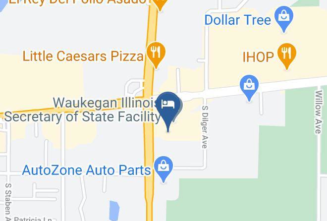 Lake - Howard Johnson By Wyndham Waukegan Great Lakes Maps