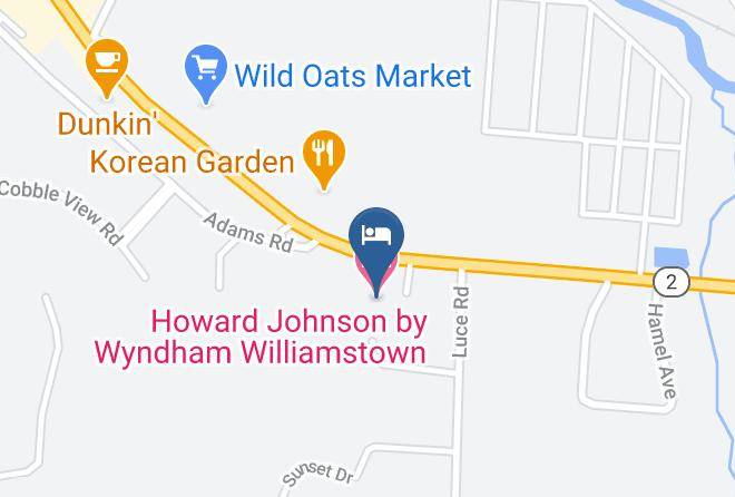 Berkshire - Howard Johnson By Wyndham Williamstown Maps