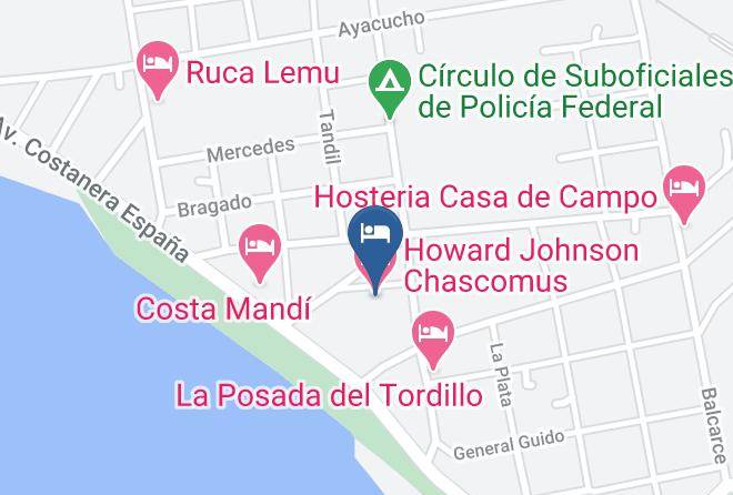 Chascomus - Howard Johnson Chascomus Maps
