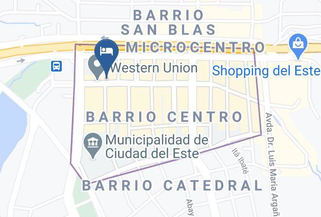Ciudad Del Este - Howard Johnson Ciudad Del Este Maps