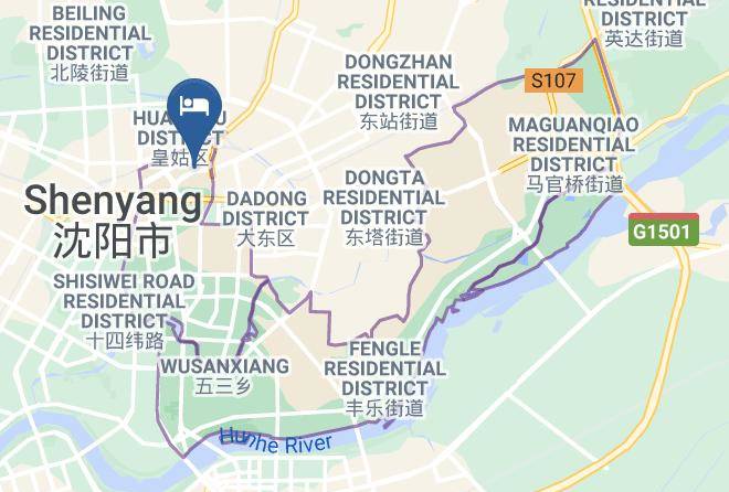 Shenyang - Howard Johnson Dejun Hotel Shenyang Maps