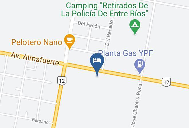 Parana - Howard Johnson Express Inn Ituzaingo Maps