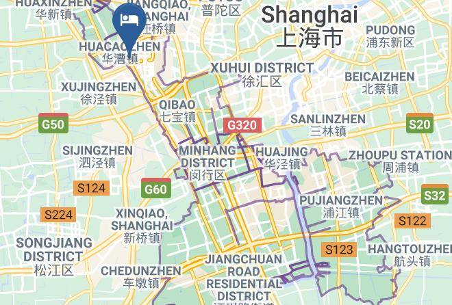 Minhang District - Howard Johnson Hong Qiao Airport Hotel Shanghai Maps