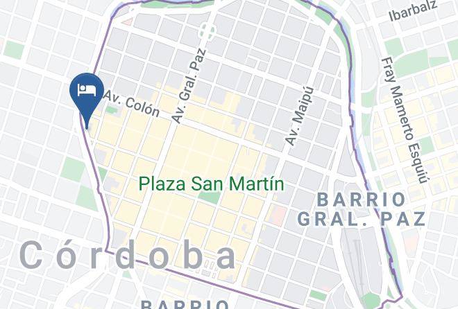 Cordoba - Howard Johnson Hotel Cordoba Maps