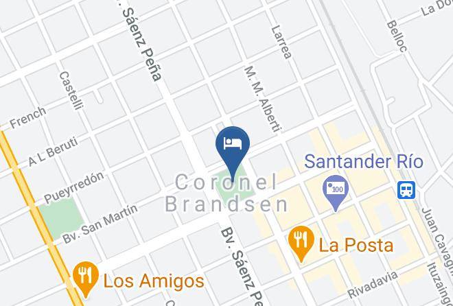Brandsen - Howard Johnson Hotel Finca Maria Cristina Maps