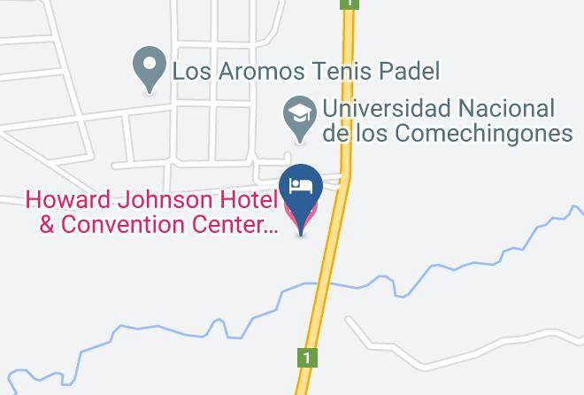 Santa Rosa Dellara - Howard Johnson Hotel & Convention Center By Wyndham Merlo Maps