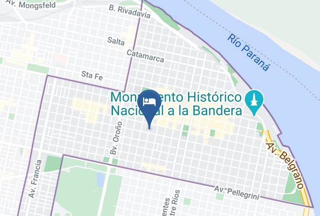 Rosario - Howard Johnson Hotel Rosario Maps