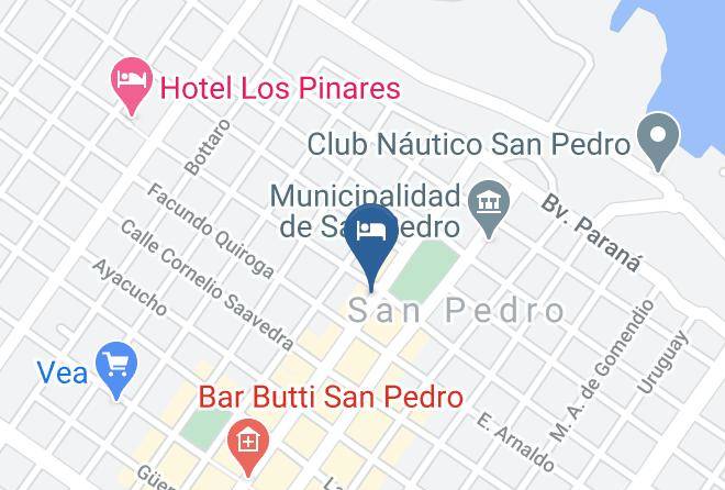 San Pedro - Howard Johnson San Pedro Centro Maps