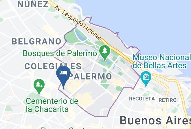 Buenos Aires - Howard Johnson Inn Palermo Maps