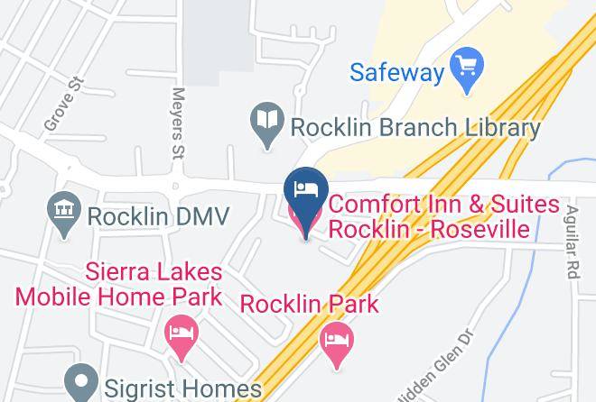 Placer - Howard Johnson Inn & Suites Rocklin Maps