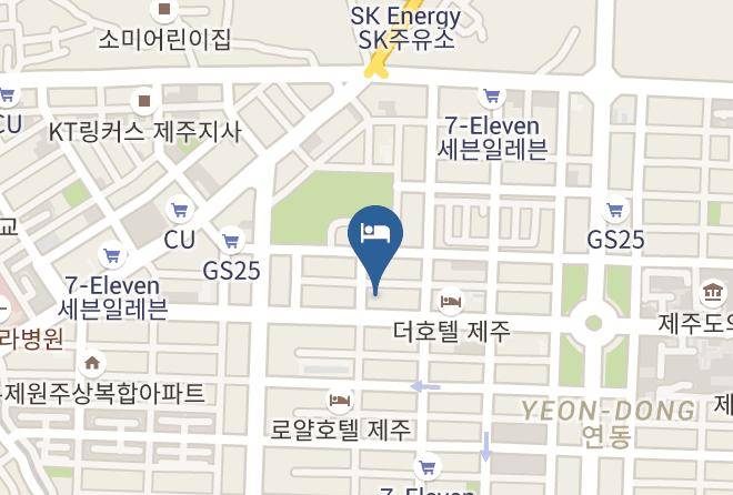 Jejusi - Howard Johnson Jeju Hotel Yeondong Maps