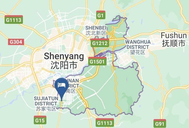Shenyang - Howard Johnson Jinlian Business Club Hotel Shenyang Maps