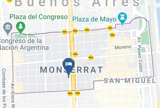 Autonomous City Of Buenos Aires - Howard Johnson Plaza Buenos Aires Maps