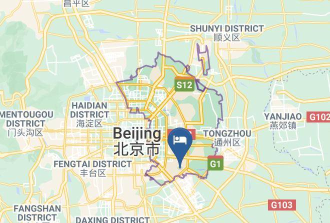 Chaoyang District - Howard Johnson Regal Court Hotel Beijing Maps