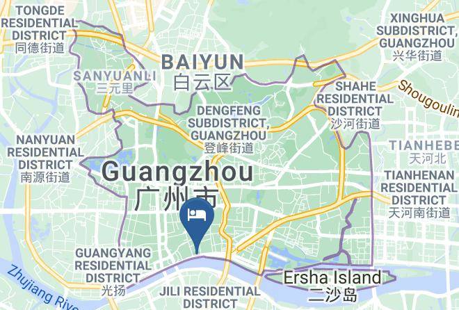 Guangzhou - Howard Johnson Riverview Hotel Guangzhou Maps