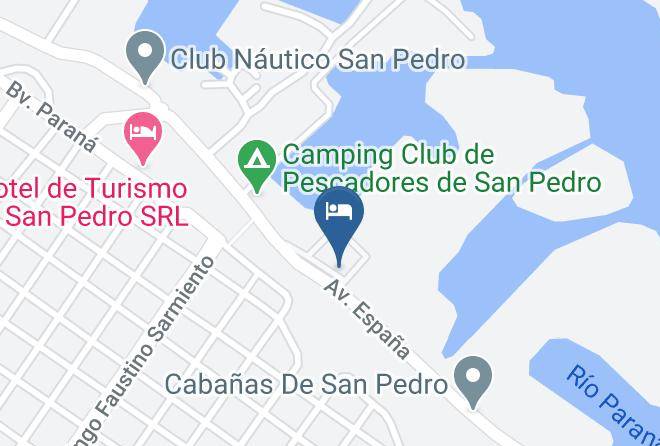 San Pedro - Howard Johnson San Pedro Marinas Resort Maps