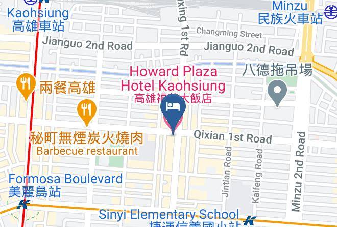 Xinxing District - Howard Plaza Hotel Kaohsiung Maps