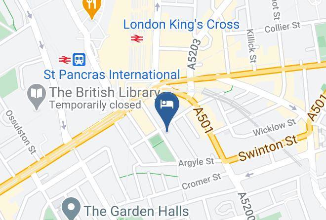 London - Howard Winchester Hotel Maps