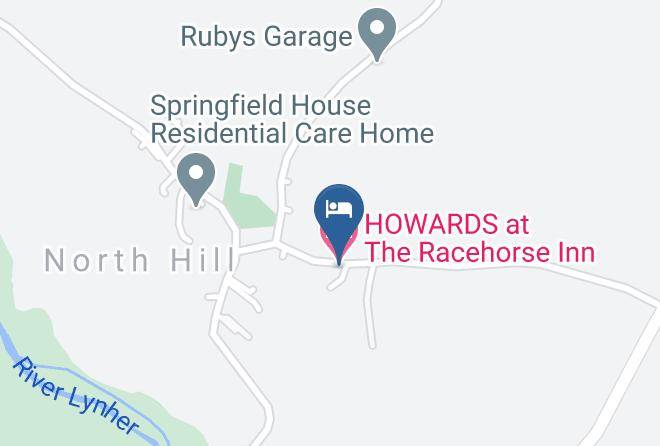 Cornwall - Howards At The Racehorse Inn Maps