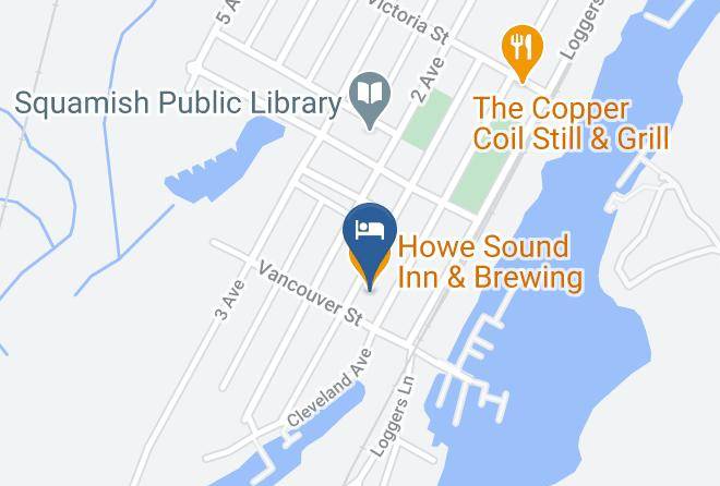 Squamish Lillooet - Howe Sound Inn & Brewing Maps