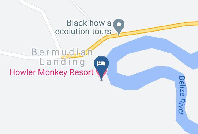 Howler Monkey Resort Map