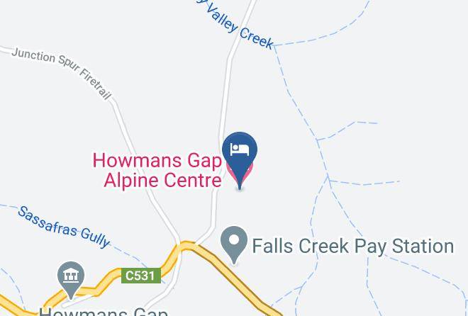 Alpine - Howmans Gap Alpine Centre Maps