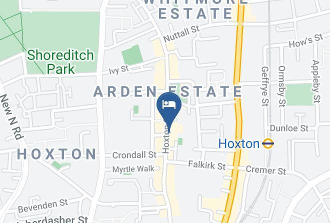 London - Hoxton Studios Maps