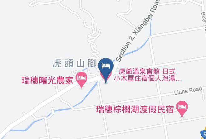 Hoya Spa Hotel Mapa - Taiwan - Hualiennty