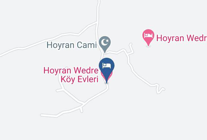 Antalya - Hoyran Wedre Koy Evleri Maps