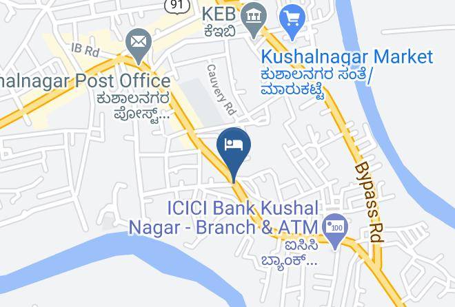 Kushalnagar - Hoysala Holidays Coorg Maps