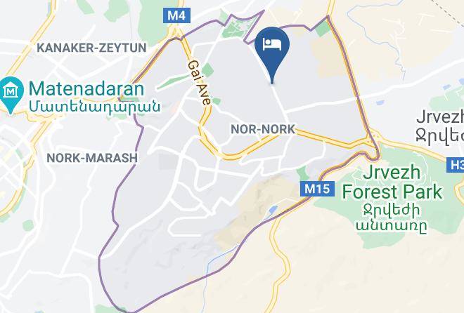 Yerevan - Hrashq Hotel Maps