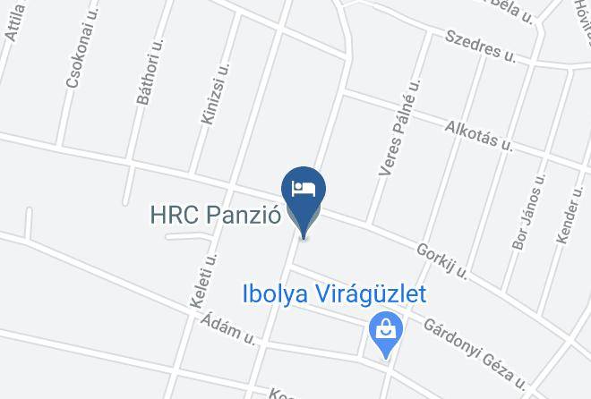 Hajduszoboszlo - Hrc Panzio Maps