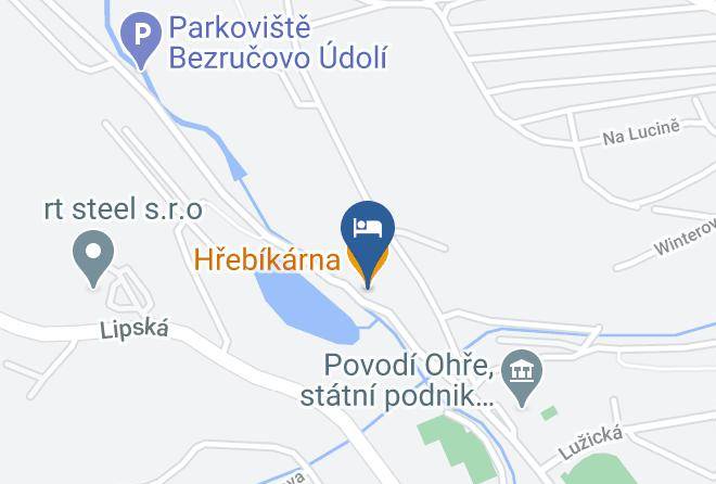 Chomutov - Hrebikarna Maps