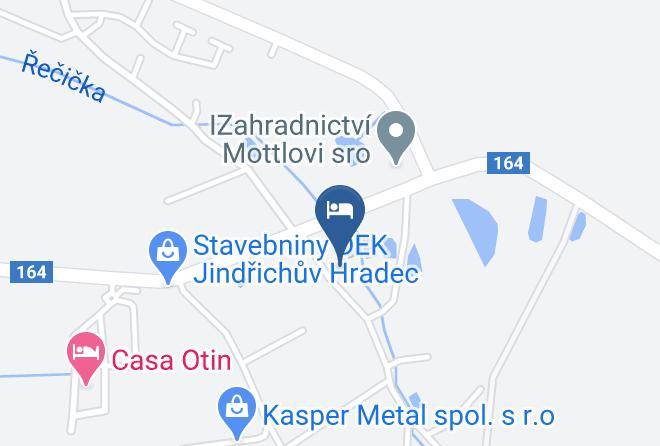 Jindrichuv Hradec - Hronzova Vera Ubytovani S Tenisem Maps
