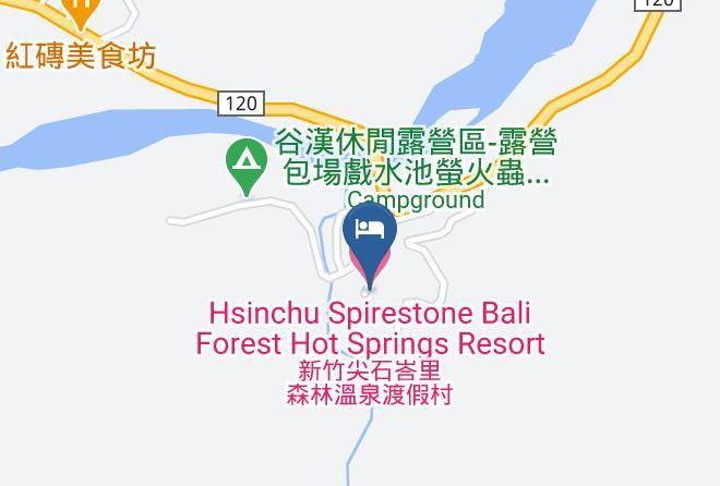 Hsinchunty - Hsinchu Spirestone Bali Forest Hot Springs Resort Maps