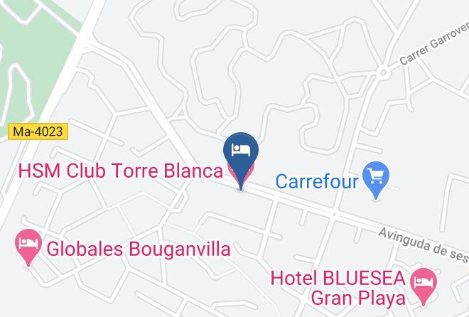 Hsm Club Torre Blanca Map