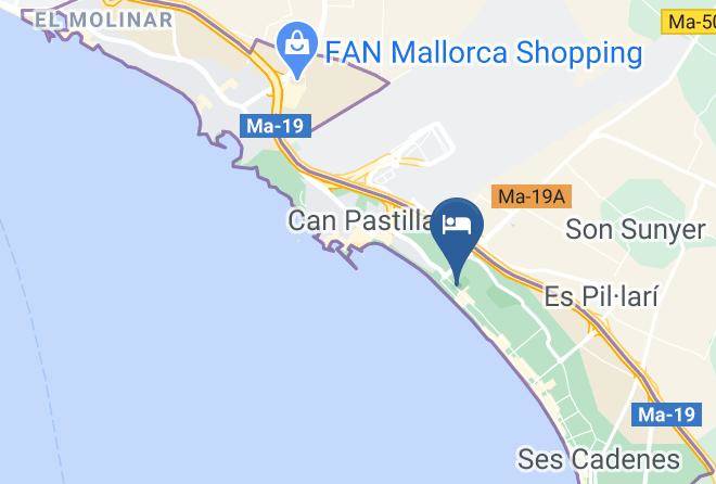 Baleares - Hsm Golden Playa Maps