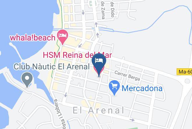 Hsm Reina Del Mar Map