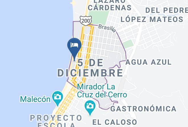 Puerto Vallarta - Hsn Hotel Suites Nadia Maps