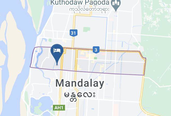 Chanayetharzan - Htal War Hotel Maps